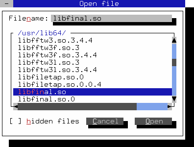 FFileDialog