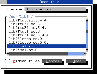 FFileDialog